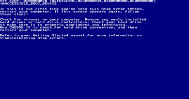 bluescreen i Windows 10