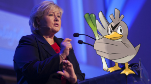 Erna Solberg samlet sjeldne Pokemon i Kina