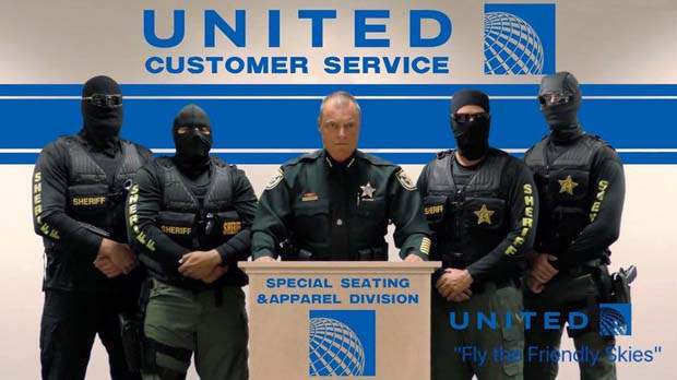 United Airlines Reklame