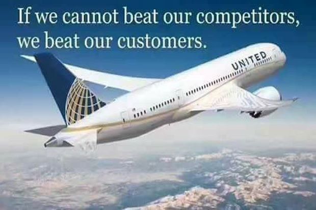 United Airlines Reklame