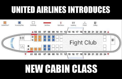 United Airlines Reklame