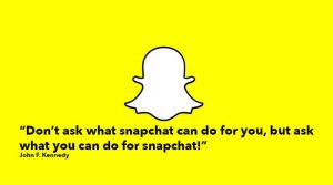 snapchat er nede flyer