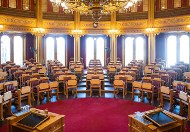 Ingen på stortinget har trukket seg i dag