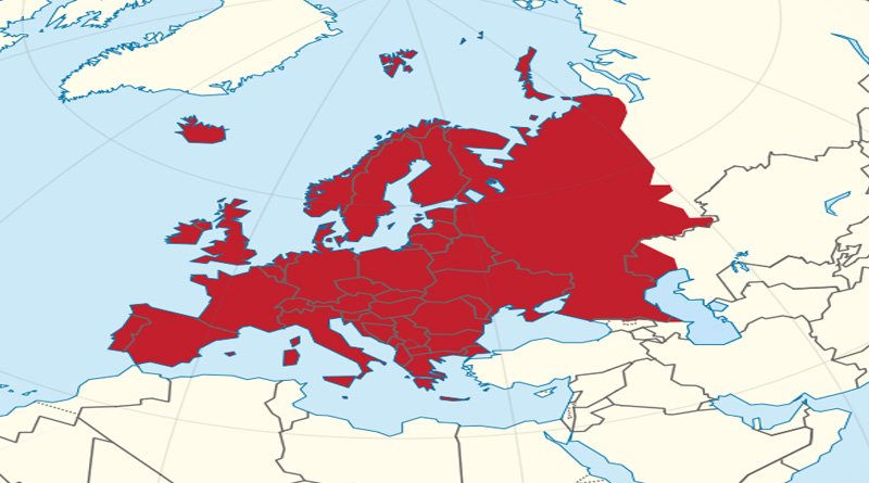 Land i Europa Liste